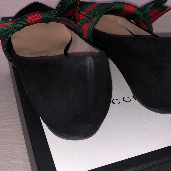 Gucci Bow Flats SZ 7.5 - Picture 6 of 9